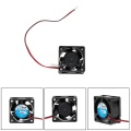 DC 12V 2-Pin 5 Blade Cooler Brushless Mini Cooling Fan 4020 Electronics Stocks Dropship