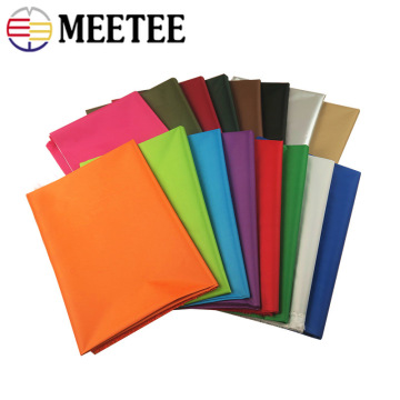 Meetee 100/200X140cm 210T Painted Silver Waterproof Polyester Fabric Shade Dust-proof Cloth for Umbrella DIY Tent Sew Material