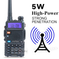 2PCS Baofeng UV-5R Walkie Talkie 3800mAh 5W Battery Dual Display Dual Band Baofeng UV5R Portable 5W UHF VHF Two Way Radios UV 5R