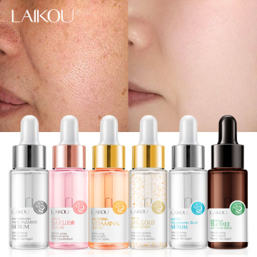 5 Styles Face Serum Essence Whitening Oil Control Anti-Aging Hyaluronic Tea Tree Acid Pure Vitamin C Skin Care Dropship TSLM1