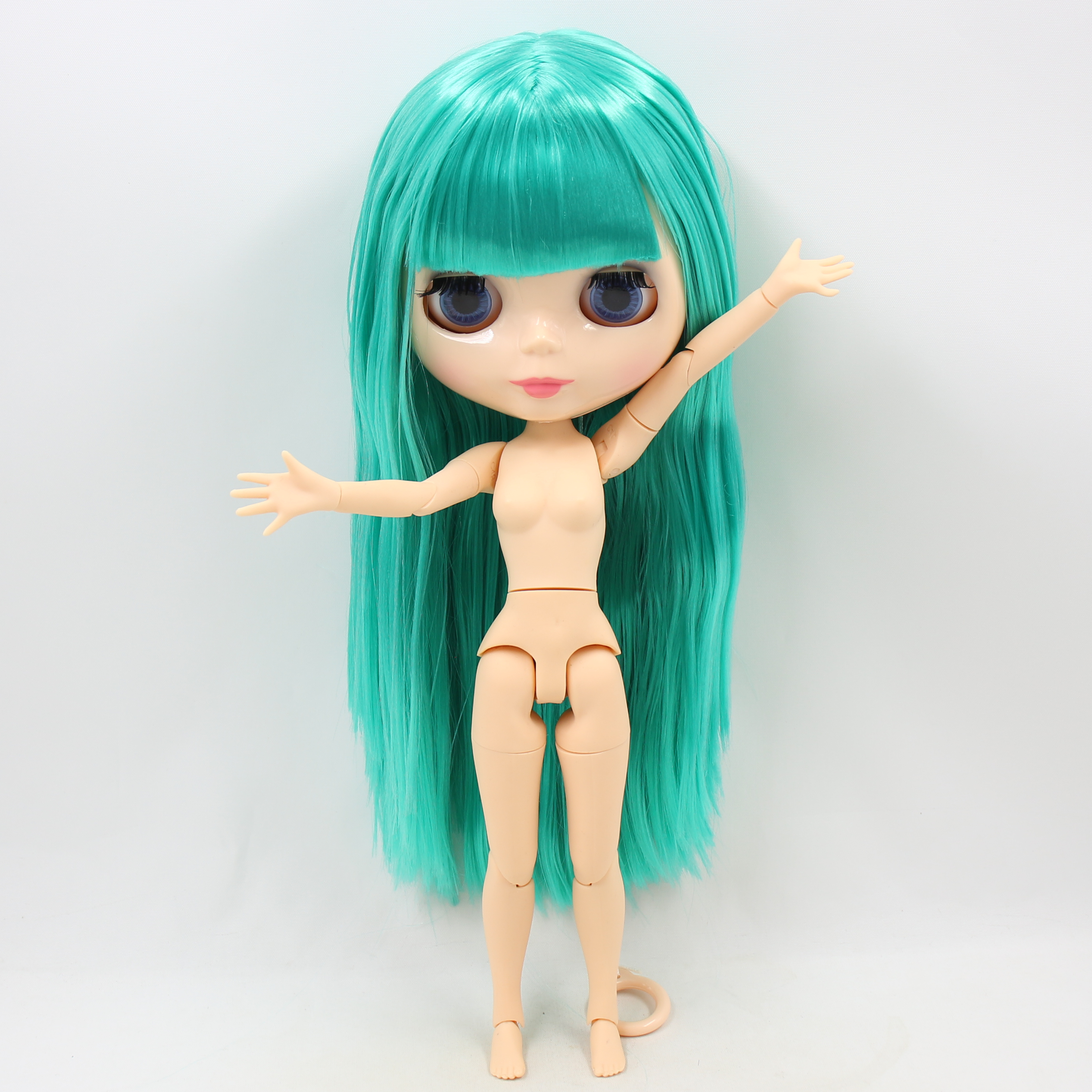 ICY DBS Blyth doll toy 30cm 1/6 bjd natural skin joint body shiny face articulated doll random eyes colors