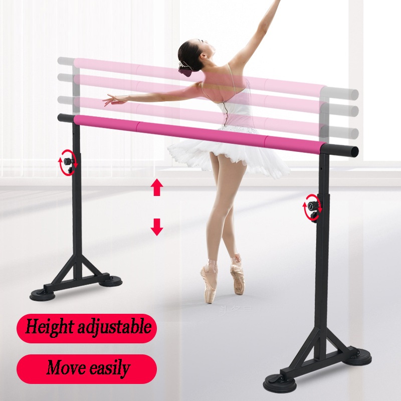Professional Dance Dancing Mobile Adult Children Horizontal Bar With Adjustable Height Classroom Dance Room Practicing Levers