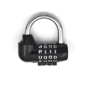 ZLinKJ 4 Dial Digit Letter Combination Travel Security Code Lock Diary Password Padlock Pink , Black , Yellow, Green,Red,Orange