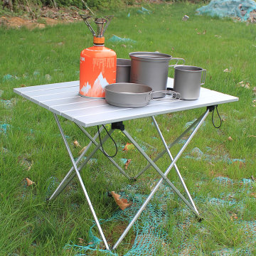 Portable Table Foldable Folding Camping Hiking Desk Traveling Outdoor Picnic New Blue Gray Pink Black Al Alloy Ultra-light