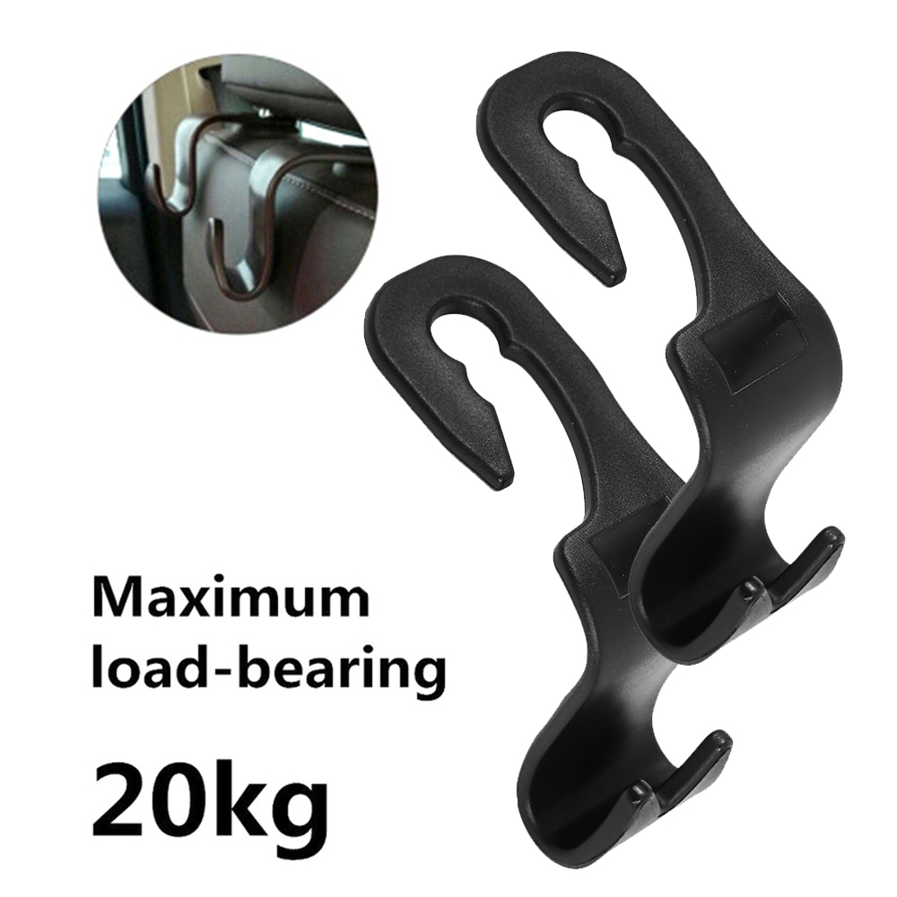 20kg load-bearing Car Rear/Back Seat Hooks for Hanging Auto Products Universal Car Hanger Bag Organizer holder car accessories