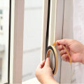 Stove Slit Strip Antifouling Dust Waterproof Seal Kitchen Black Adhesive Door Window Sealing Strip Kitchen Accessories