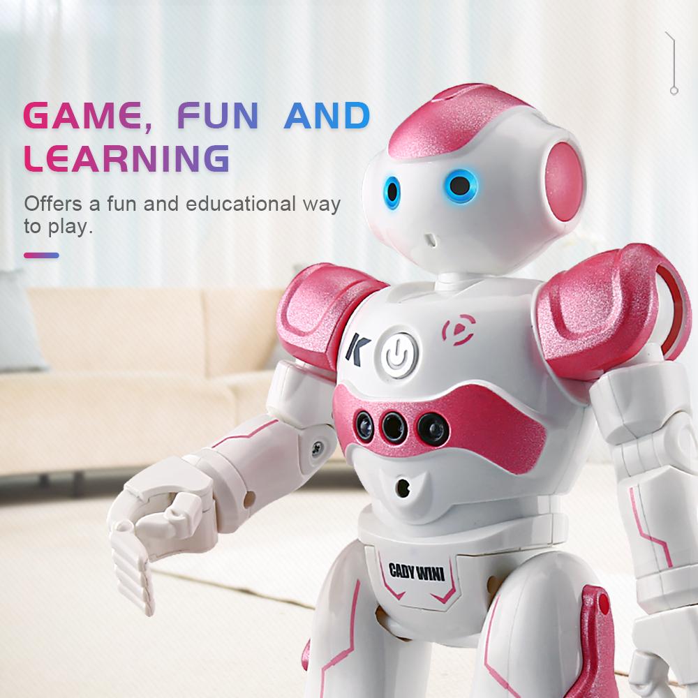 JJRC R2 RC Robot Toy Robot For Kids Educational Toy For Children Singing Dancing Talking Smart Humanoid Sense Inductive RC Robot