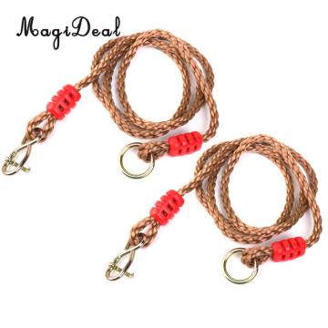 MagiDeal 1Pair Adjustable Swing Rope for Tree Beam Swing Outdoor Toy Playground Accessory 1.8M