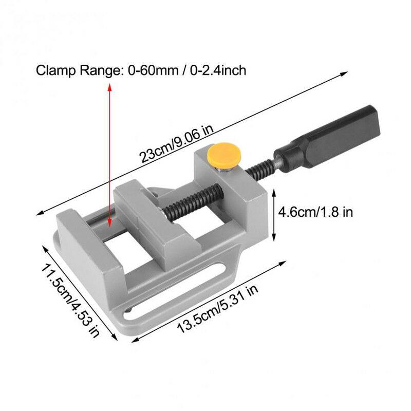 High Quality Bench Vise Mini Table Screw Vise Aluminium Alloy Bench Clamp Screw Vise for DIY Craft Mold Fixed Repair Tools