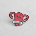 Uterus Cuterus pin Enamel pins Brooches Badges Lapel pin Accessories Girl power Women Rights Feminist Gifts for friend