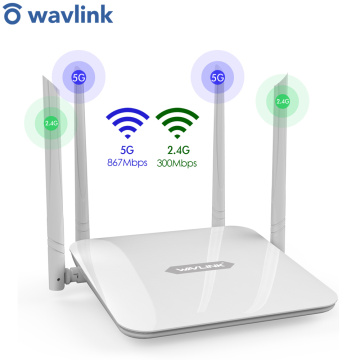 Gigabit Router Long Range AC1200 5G 867Mbps&2.4G 300Mbps Dual Band Wireless Wifi Extender WiFi Router High Power wifi Amplifiers