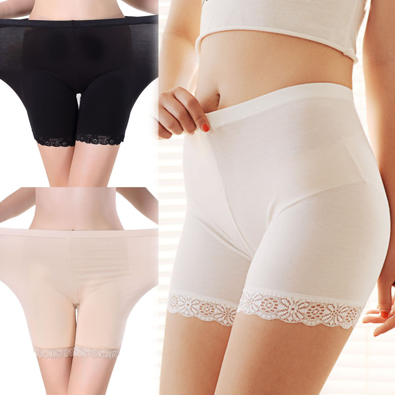 New Sexy Women Hot Sale Lace Trousers Underwear 3 Colors 2 Sizes Safety Short Pants