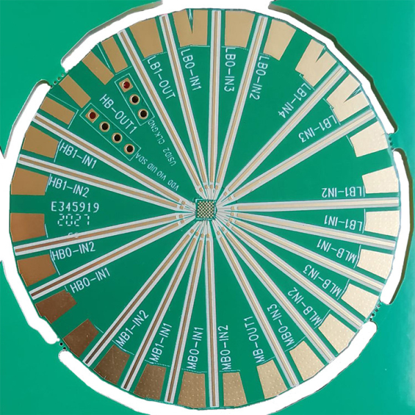 6-layer High Tg Leadless Gold Finger PCB