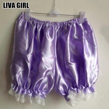 Liva Girl Hot Fashion Women's Lace Safety Short Pants Pumpkin Lantern Pure Soft Silm Female Clothings Anti Emptied Underwear