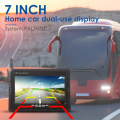 Car Monitor 7 inch TFT LCD Screen Monitor 2 Way Video Input PAL/NTSC Monitor for Car Rearview Home Security Surveillance Camera