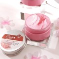 LAIKOU Cherry Blossoms Face Mask Pink Mud Mask Oil Control Moisturizing Whitening Deep Cleansing Korean Mask Skin Care