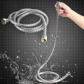 1PC 1M/1.5M Stainless Steel Shower Hose Plumbing Hoses Flexible Bathroom Shower Head Hose Pipe Washers Water Pipe Washers