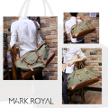 MARKROYAL Canvas Leather Men Travel Bags Carry On Luggage Bag Men Duffel Bags Handbag Travel Tote Large Weekend Bag Dropshipping