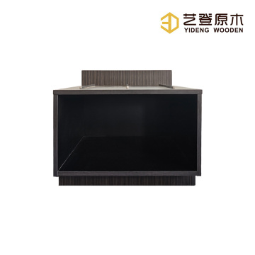 Modern Wooden Luggage Shelf for Entryway Space