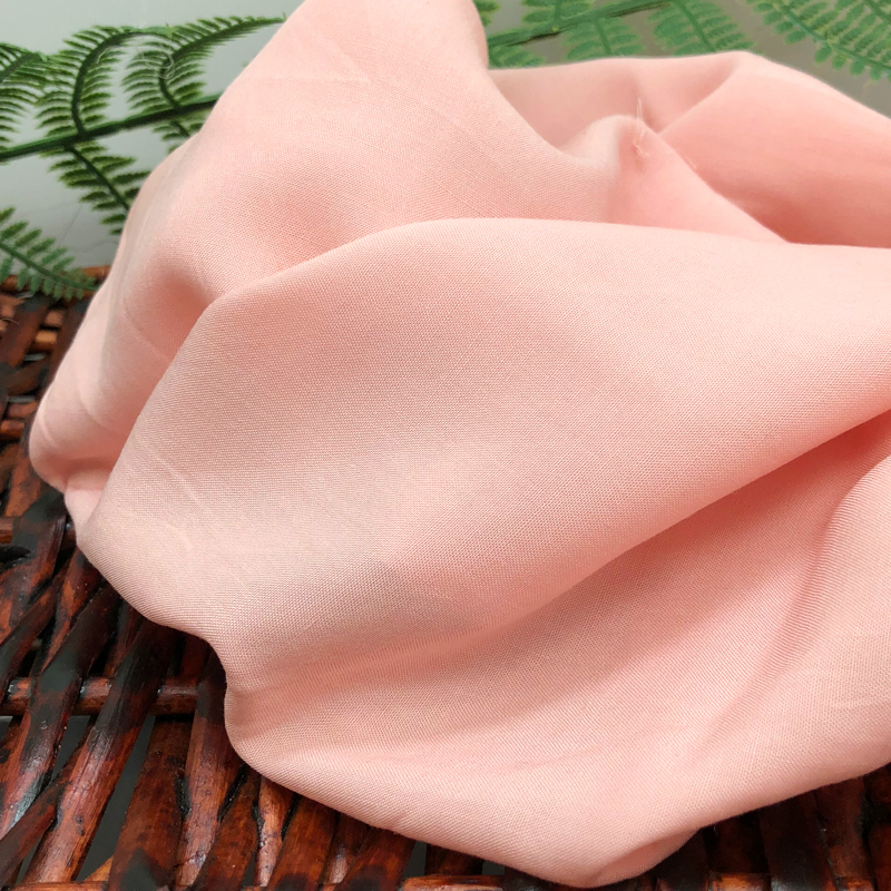 Solid viscose fabric summer cooling cotton fabric soft comfortable plain pajamas baby fabric