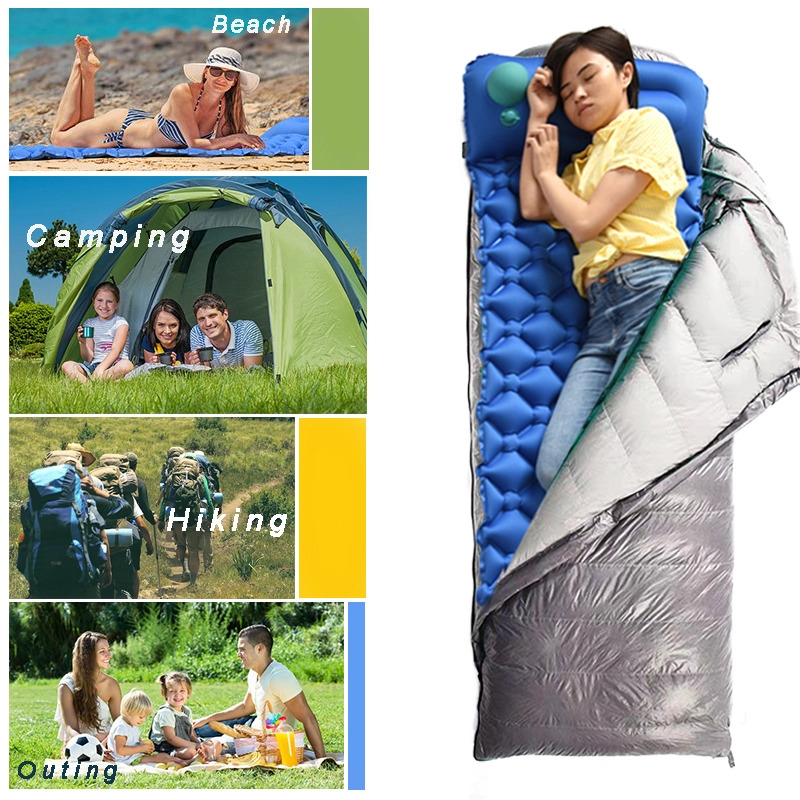 Sleeping Pad With Pillow