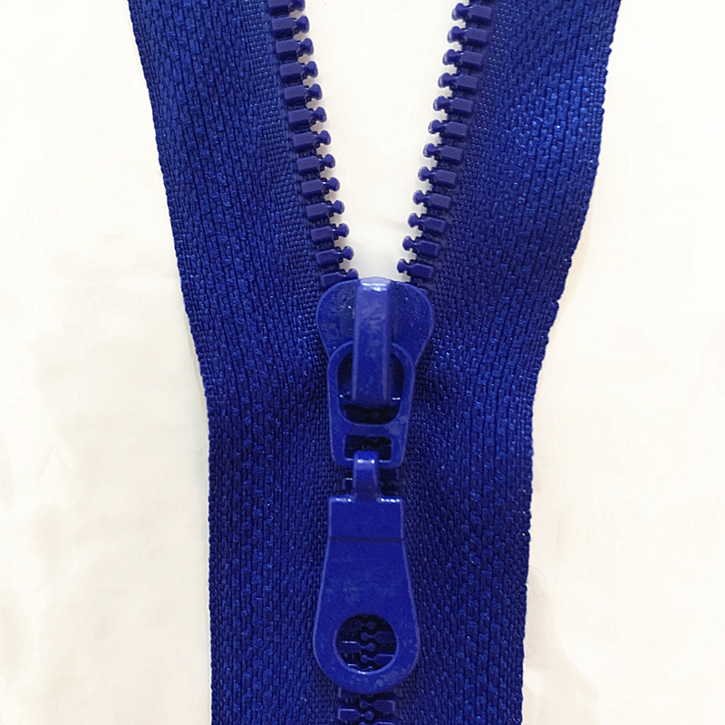 20pcs 5# 25-70cm detachable resin zipper opening opening automatic ecological locking plastic zipper for sewing suit