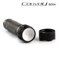 NEW Convoy BD04 zoomable flashlight CREE XML2 U2 LED 18650 LED flashlight ,torch,lantern,self defense,camping light, lamp