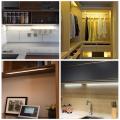 Hand Sweep Switch Kitchen Light 5W 6W 7W LED Lamp with Sensor for Under Cabinet Wardrobe Closet DC 12V Lamp For Home Wall Decor