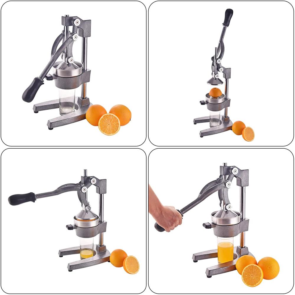 Grey Hand Press Manual Citrus Juicer