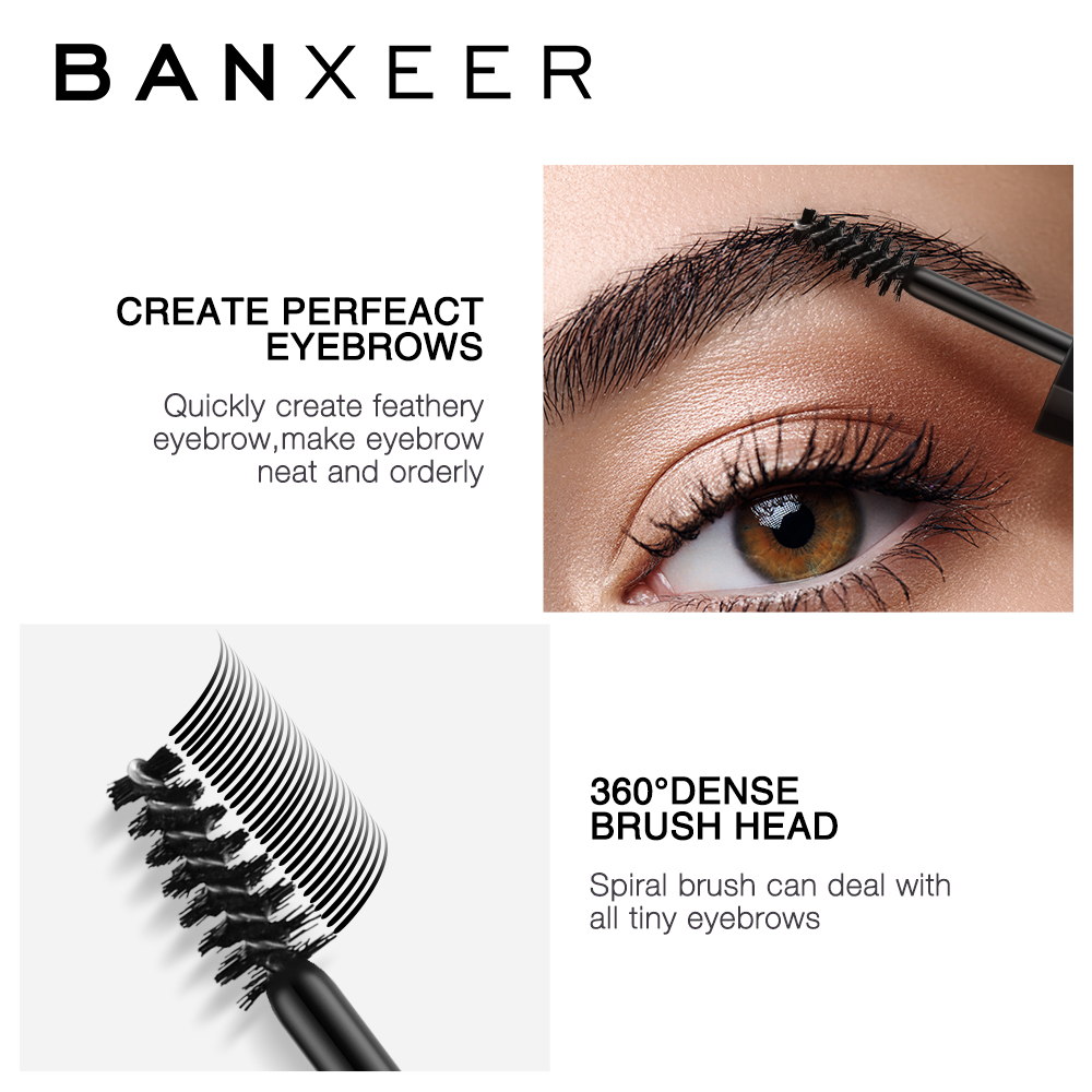BANXEER Eyebrow Styling Gel Eyebrows Sculpt Soap Waterproof Transparent Eyebrow Wax Set for Long-lasting Eyebrow Styling