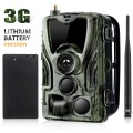 3G SMS MMS SMTP Trail Hunting Camera 16MP Cellular Cameras HC801G Photo Traps Wild Surveillance With 5000Mah Lithium Battery
