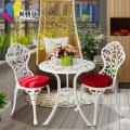 Outdoor table and chairs courtyard three-piece combination outdoor balcony garden terrace rooftop leisure small coffee table