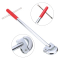 11inch Durable Plumbing Tool Telescopic Basin Wrench Sink Spanner Manual Adjustable T Type Practical Portable Kitchen Bath Tap