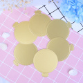 100PCS/Pack Round Cake Base Disposable Paper Coasters Practical Cupcake Board Portable Serve Bases for Cake High quality