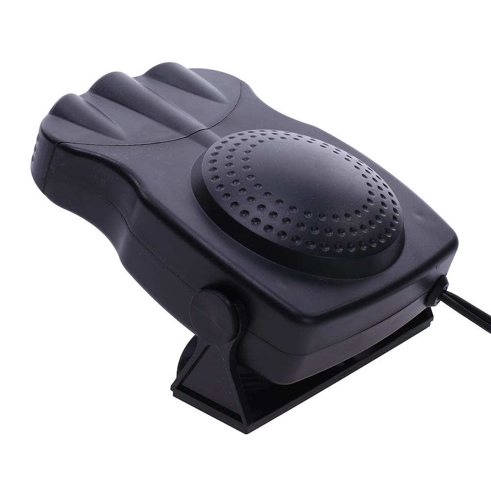 Car Heater Air Cooler Fan Windscreen Demister Defroster 12V 3 Holes Electric Heating Portable Auto Dryer Heated Good Gift