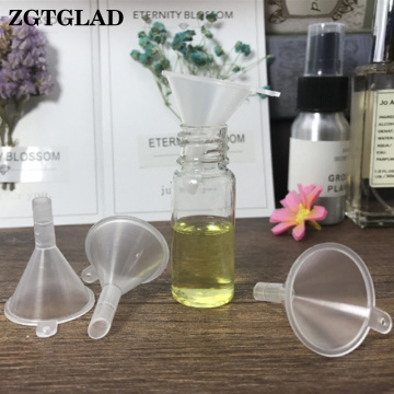 10Pcs New Little Plastic Funnels Liquid Diffuser Bottle Mini Oil Funnels Kitchen Specialty Tools