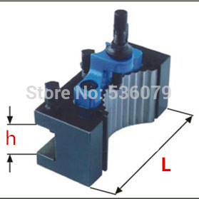 540-111 turning and facing tool holder "D", use with A1 tool post, h:16mm, L: 75mm,best tool holder in China, HAIDAO brand