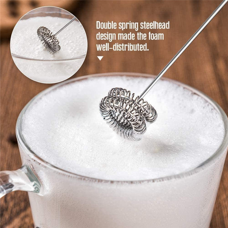 New USB Electric Mixer Food Juice Blender 3 Speed Stainless Whisk Kitchen Milk Frother Handheld Foam Maker for Coffee Cappuccino