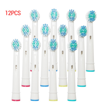 12PCS Replacement Toothbrush Heads For Oral-B Electric Brush Heads Soft Hair Vitality Double Cleaning Professional Care OC18