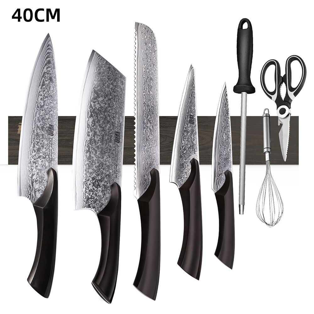 Wooden Magnetic Knife Holder 18 inch Kitchen Knives Stand Bar Strip Wall Magnet Block For Knives Storage Cooking Accessories #1