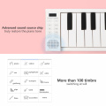 starway Foldable Digital Portable Electronic Keyboard Piano 88 keys for Student Musical Instrument