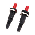 2 Pcs Piezo Ceramic Ignitor Kit for Propane Gas Heaters BBQ Grill Igniter Gas Stove Fireplace Parts Ignitor Kit One Outlet