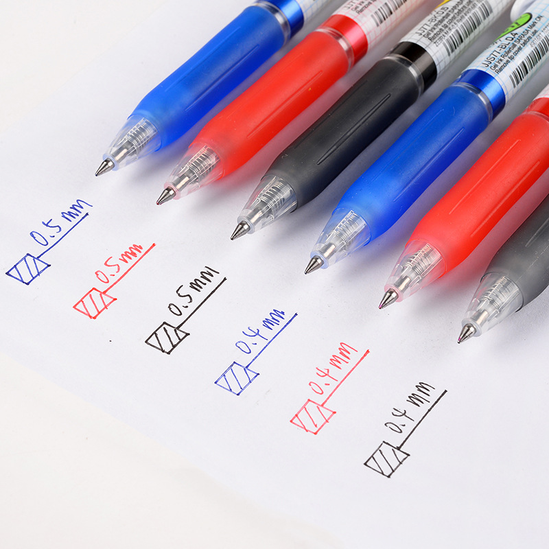 Zebra JJS77 Quick Dry Colored Gel Pen 0.4/0.5mm Black Blue Red Ink Gel Pens for Writing Office School Supply Japanese Stationery