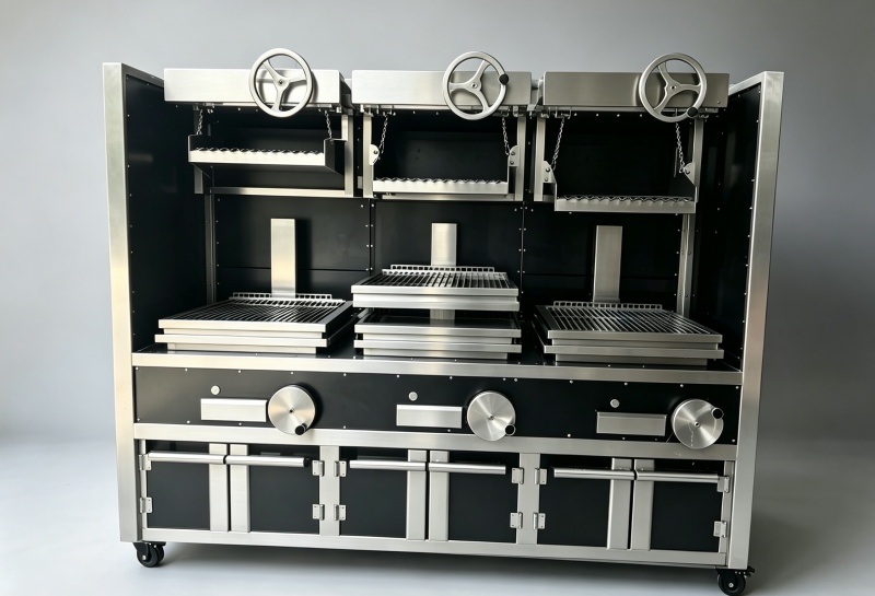 open fire bbq grill
