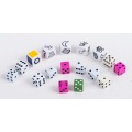 Customized Plastic Dice Game Set