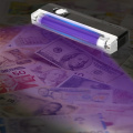 2in1 Handheld UV Led Light Torch Lamp Counterfeit Currency Money Detector