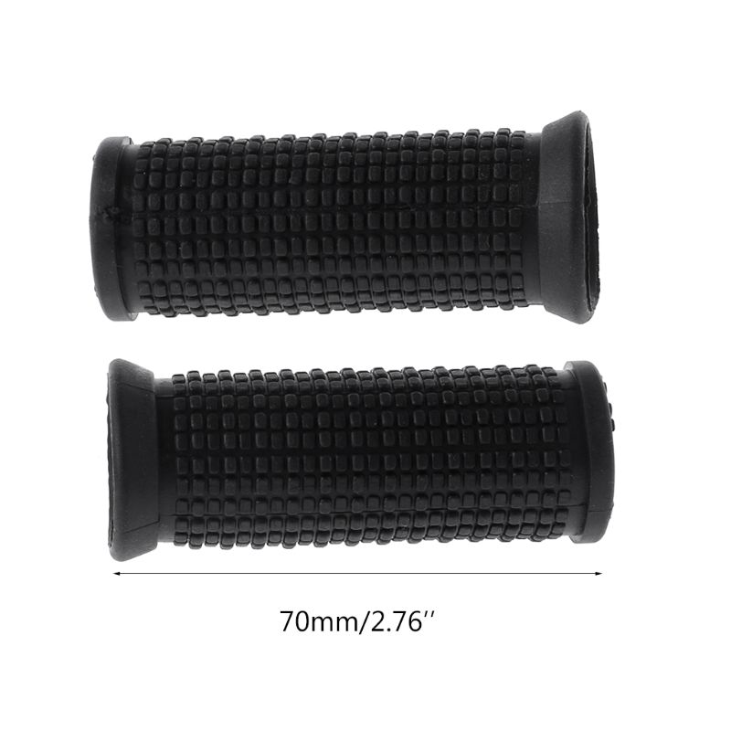 2pcs Bicycle Grips Short Handle Rubber Non Slip Cycling Scooter MTB Bike Parts Dropshipping