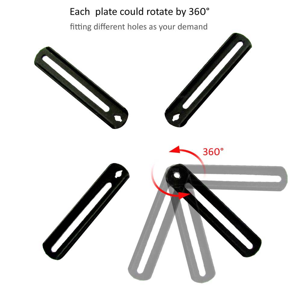 DL-AC100 VESA200 to 400X400 10-55" lcd tv mount adaptor monitor support extension pad tablet bracketv clamp Adaptor