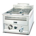 GF71A Commercial Restaurant Adjustable 8L LPG Gas Deep Fryer With Temperature Control