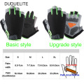 Half-Finger Cycling Gloves Breathable Non-Slip Mountain Bike Gloves Outdoor Sports Camping Hiking Glove Bicycle Gloves Women Men